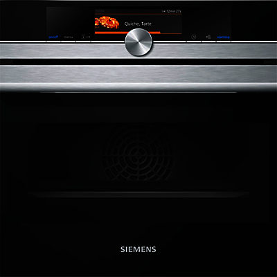 Siemens CM678G4S1B Built-in Combination Microwave Oven, Stainless Steel Siemens CM678G4S1B Built-in Combination Microwave Oven, Stainless Steel